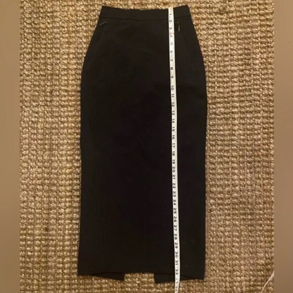 Lululemon Lab Midi Skirt Size 0 Black - Picture 3 of 5